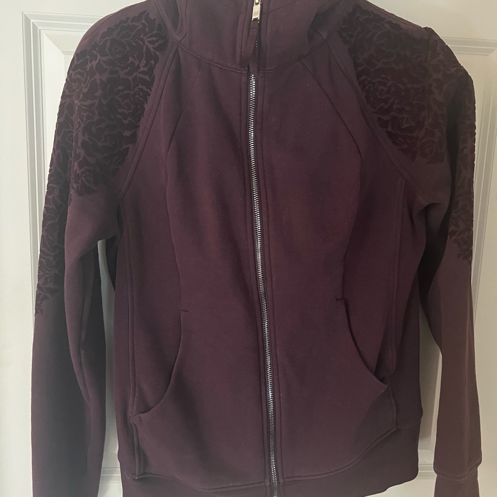 Lululemon Burgundy Women's Hoodie Jacket